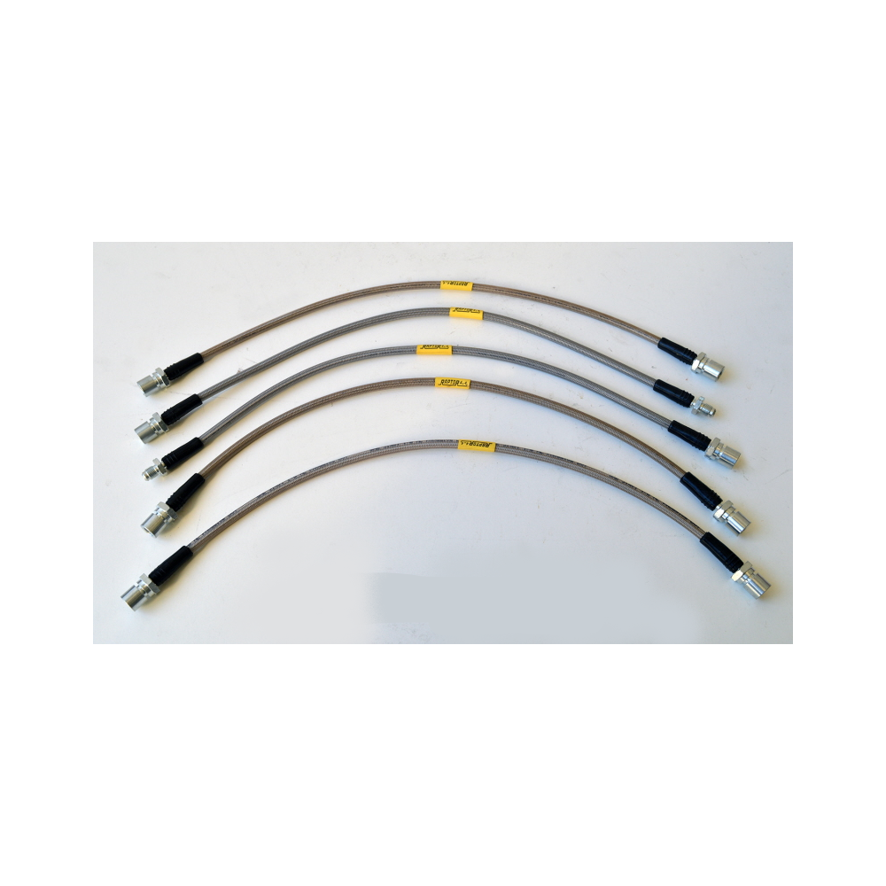 KIT COMPLET FLEXIBLE DE FREIN +5 CM POUR MERCEDES G KIT COMPLET FLEXIBLE DE FREIN +5 CM POUR MERCEDES G