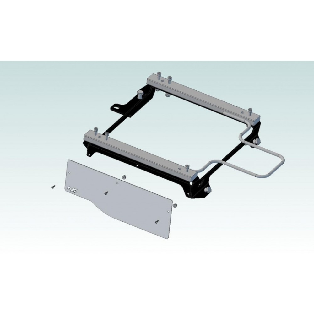 KIT DE MONTAGE POUR SIEGE GAUCHE POUR TOYOTA J75/76/78/79SC