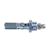 Vis banjo double avec purgeur GOODRIDGE 10x100 Acier