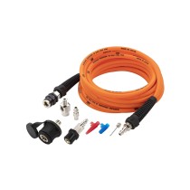 Kit tuyau 7m 10bars + raccords et adaptateurs de gonflage compresseur ARB
