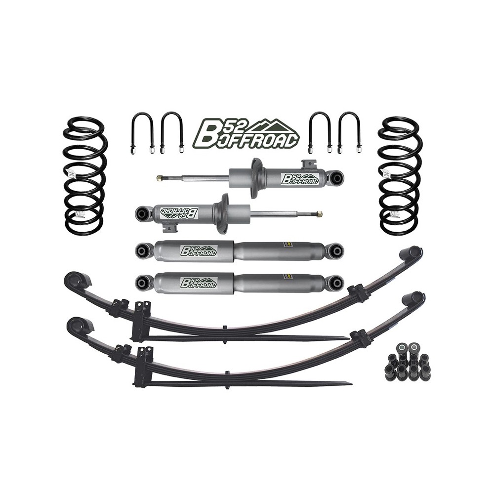 KIT DE SUSPENSION REHAUSSE +50MM POUR TOYOTA HILUX REVO B52 OFFROAD KIT DE SUSPENSION REHAUSSE +50MM POUR TOYOTA HILUX REVO B52 OFFROAD