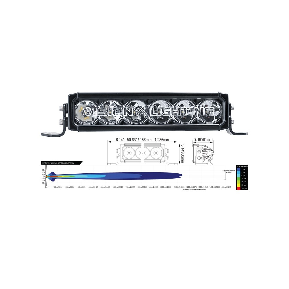 Barre lumineuse LED XPR-Spot Beam