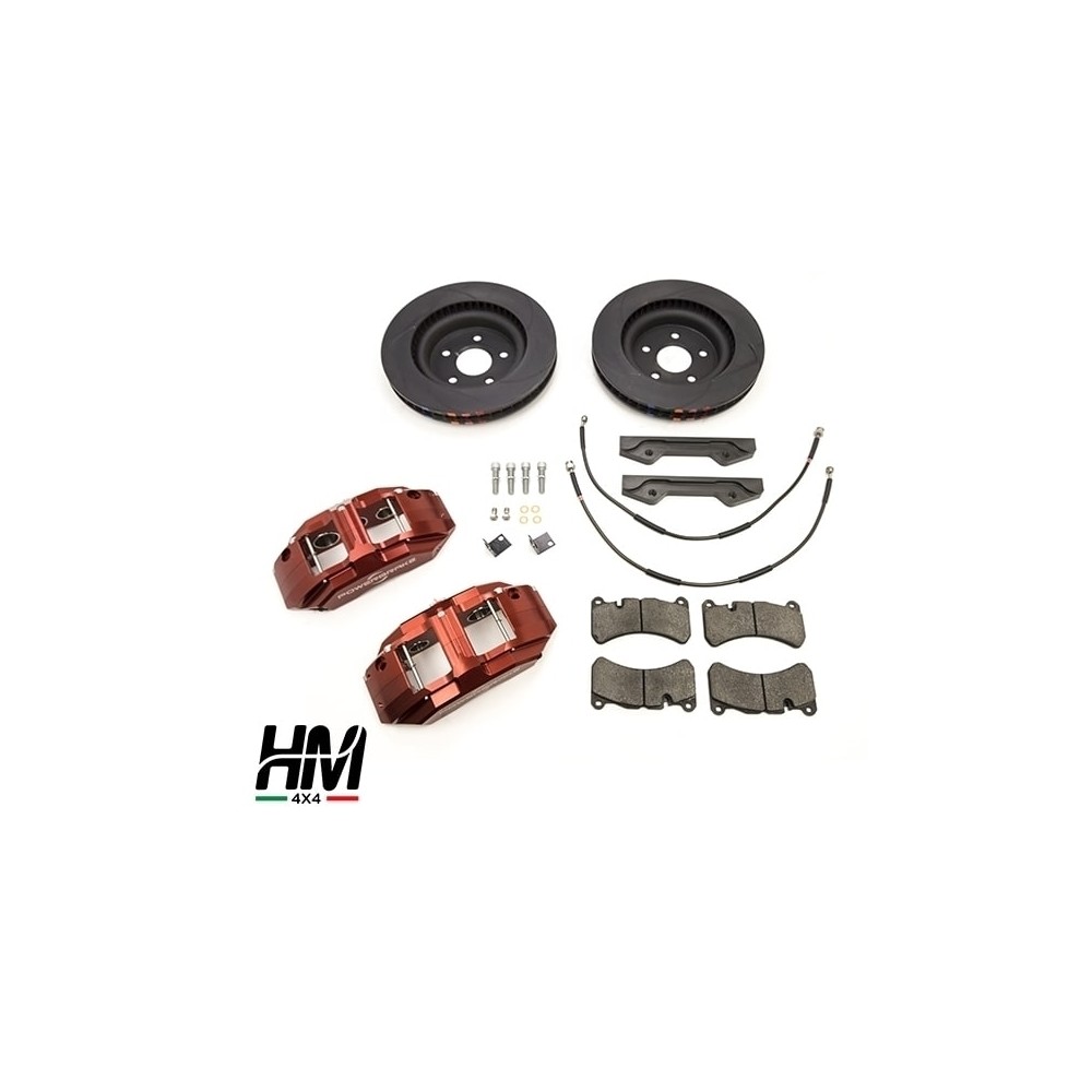 KIT DE FREIN AVANT SURDIMENSIONNÉ POWER X-LINE STAGE1 POUR JEEP GLADIATOR JT