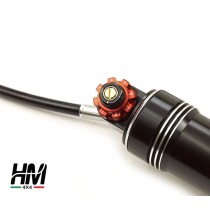 AMORTISSEUR MONOTUBE À IL/PIVOT PERSONNALISÉ AVEC RÉSERVOIR SÉPARÉ