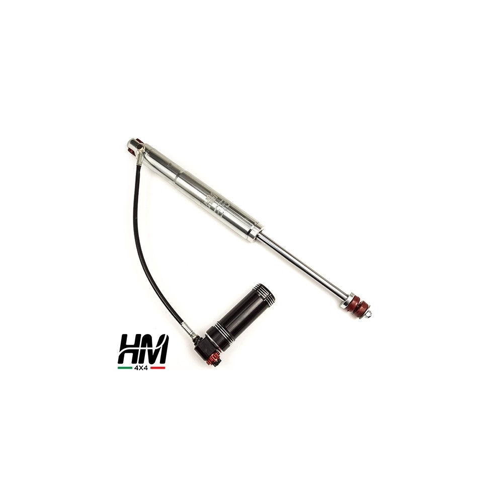 AMORTISSEUR MONOTUBE À TIGE/OEIL SUR MESURE AVEC RÉSERVOIR SÉPARÉ