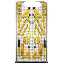 Kit de suspension Suzuki  NOUVEAU Grand Vitara + Modèle ( DE 2005 A 2015 ) 3"  (7,6 CM)