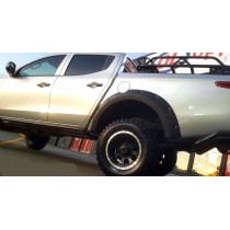 ÉLARGISSEURS D'AILES POUR MITSUBISHI L200 MQ  2015  2017  LARGEUR 70 MM
