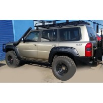 ÉLARGISSEURS D'AILE POUR NISSAN PATROL Y61 - 70 MM DE LARGE