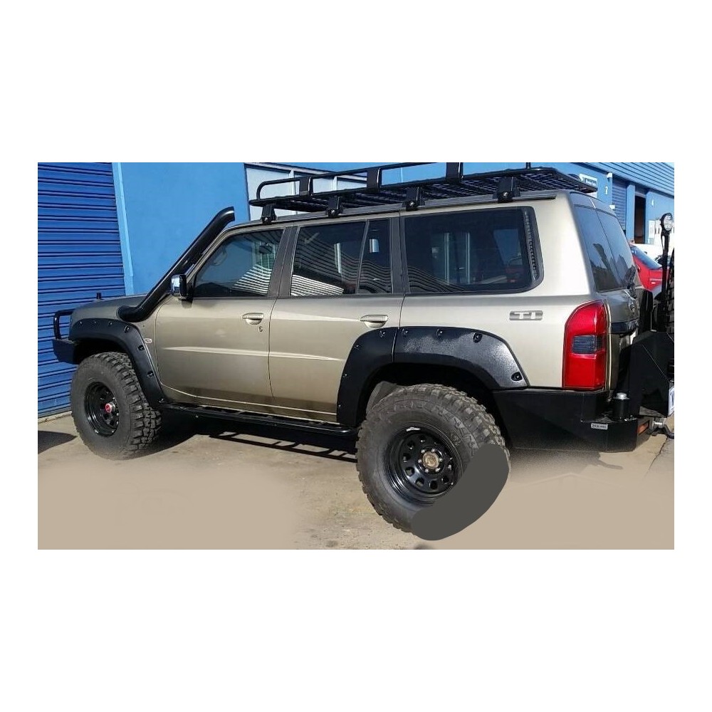 ÉLARGISSEURS D'AILE POUR NISSAN PATROL Y61 - 70 MM DE LARGE