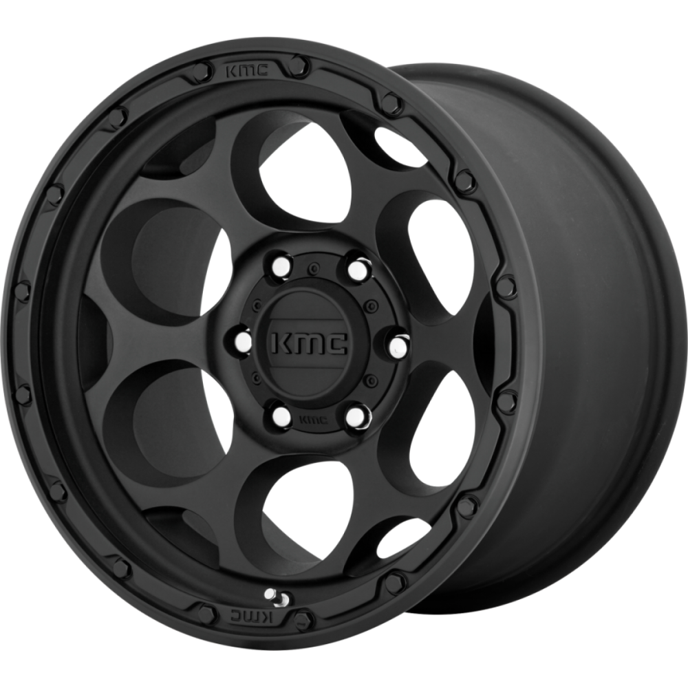 Jante aluminium 8,5 x 17 ET +18 KMC KM541 DIRTY HARRY Jeep