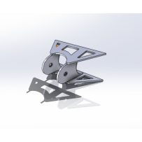 Supports de liaison inférieurs côté essieu  paire