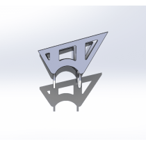 Supports de liaison inférieurs côté essieu  paire
