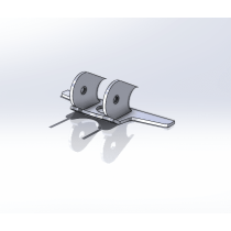 Supports de liaison latérale côté essieu  paire