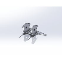 Supports de liaison latérale côté essieu  paire