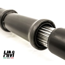 Arbre de transmission arrière renforcé 2 double cardan pour Nissan Patrol GR Y61