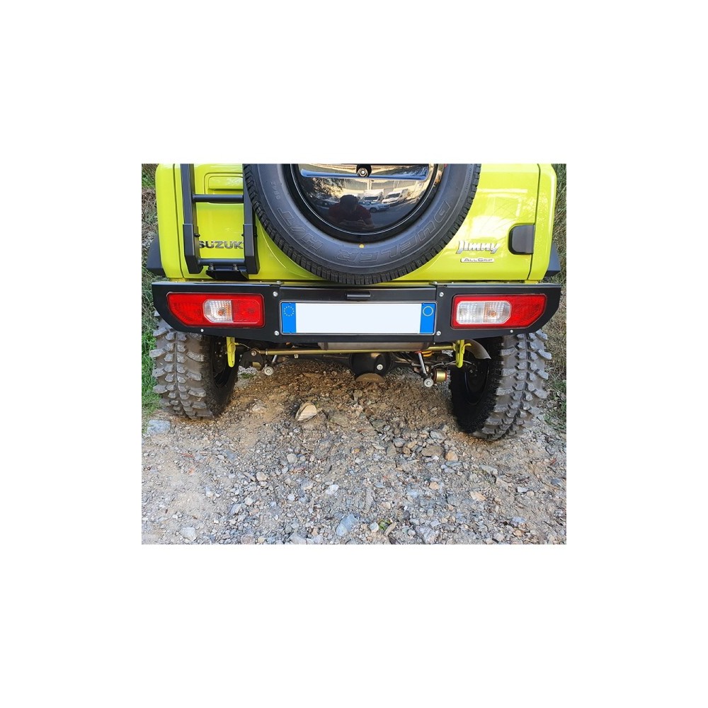 Pare-Chocs Arrière en Aluminium pour Suzuki Jimny (à partir de 2018) : Léger et Résistant pour le Tout-Terrain Pare-Chocs Arrière en Aluminium pour Suzuki Jimny (à partir de 2018) : Léger et Résistant pour le Tout-Terrain