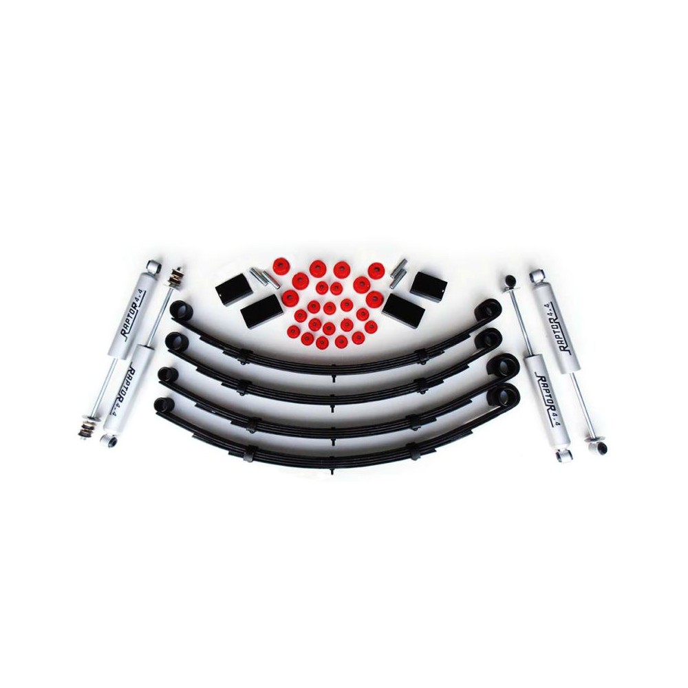 KIT DE SUSPENSION SUZUKI SAMURAI +3?/7.5 CM