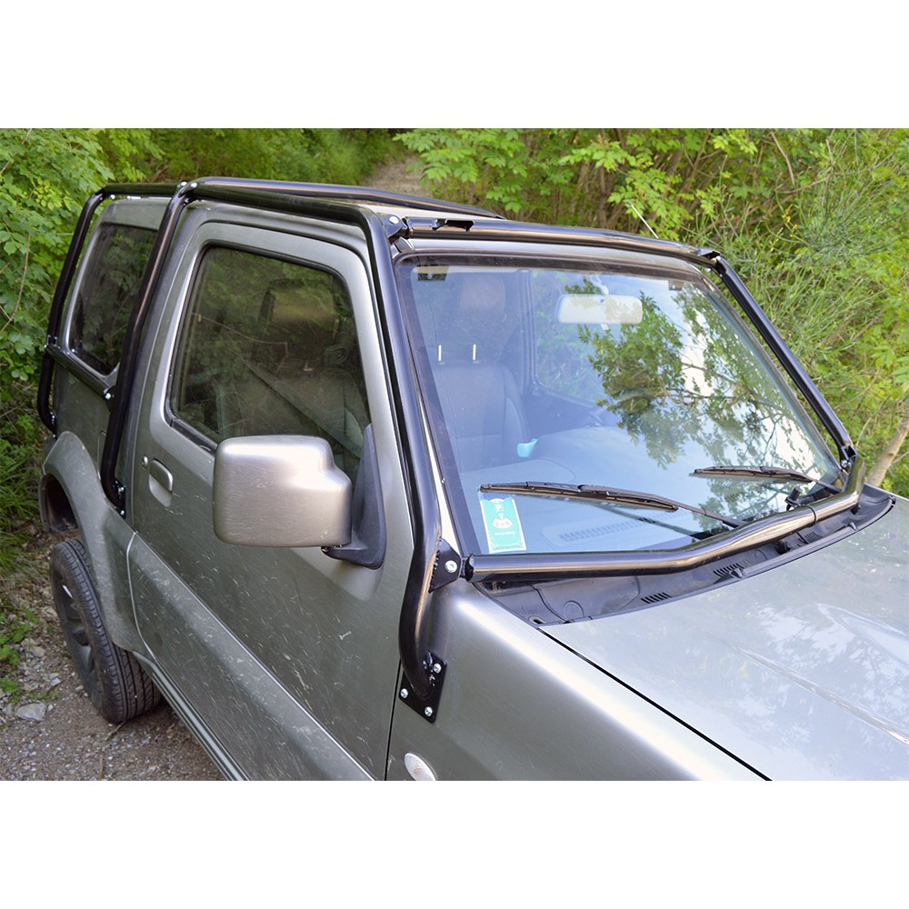 Arceau de Sécurité Externe pour Suzuki Jimny (jusqu'en 2018) : Protection Renforcée pour le Tout-Terrain Arceau de Sécurité Externe pour Suzuki Jimny (jusqu'en 2018) : Protection Renforcée pour le Tout-Terrain