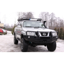 PARE BUFFLE INTEGRAL AVANT F4X4 POUR NISSAN PATROL Y61