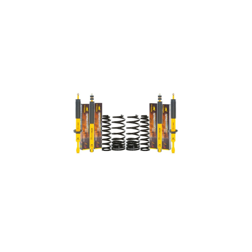 KIT DE SUSPENSION OME SPORT REHAUSSE POUR TOYOTA LAND CRUISER 80 ET 105 Old Man Emu choix du tarage et de la réhausse KIT DE SUSPENSION OME SPORT REHAUSSE POUR TOYOTA LAND CRUISER 80 ET 105 Old Man Emu choix du tarage et de la réhausse