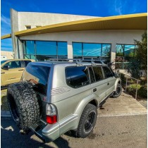 Protections tubulaires de bas de caisse Toyota KZJ95 KDJ95