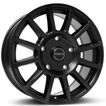 JANTE Alu Romac Stealth  6,5x16 6x130 ET50 CTR84.1 Couleur au choix Noir Satiné ou Noir Brillant Poli (Charge max 1250kg)