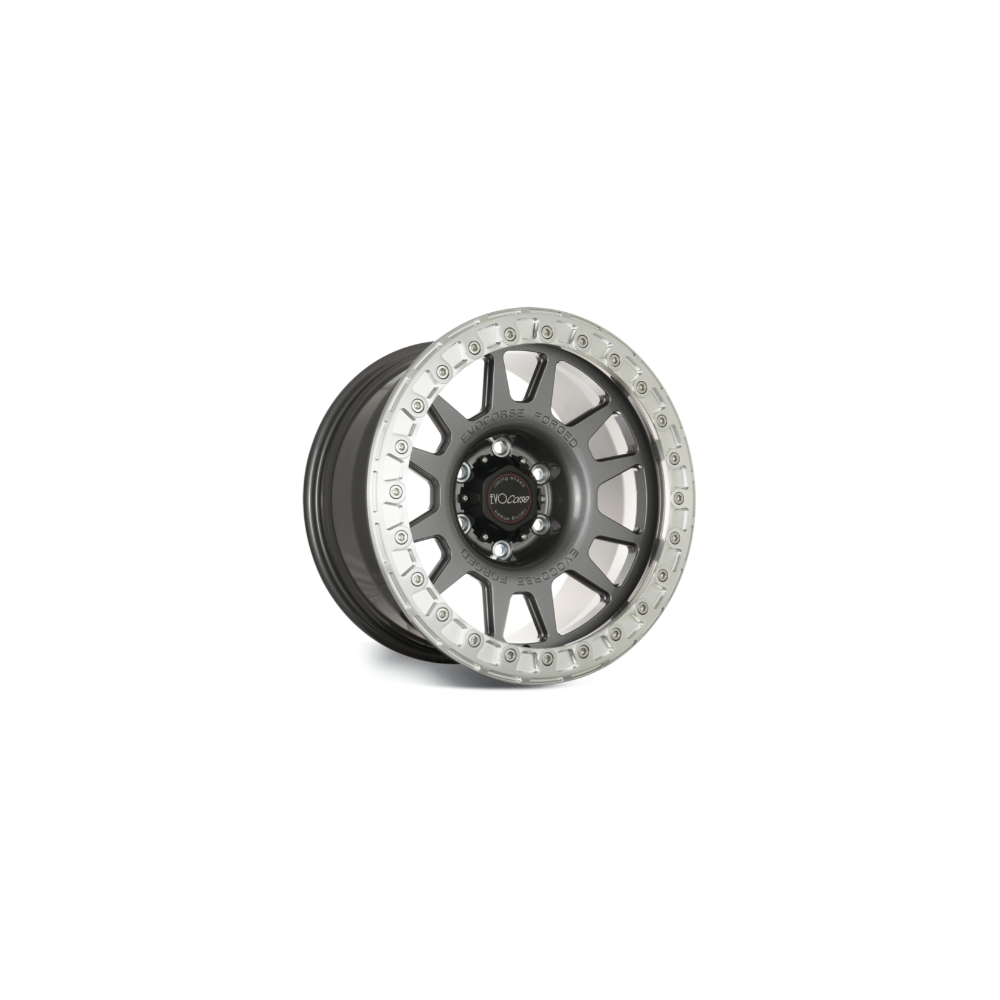 JANTE ALUMINIUM BEAD-LOCK FORGEE RAID EVO CORSE DAKAR 9x17" ET 0 Couleur au choix