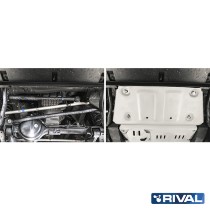 PLAQUE DE PROTECTION DE BARRE DE DIRECTION 6mm de marque RIVAL pour SUZUKI JIMNY