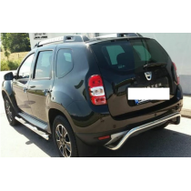 Barre arrière en acier inoxydable pour Dacia Duster