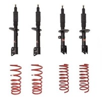 KIT DE SUSPENSION PEDDERS REHAUSSE +40MM TARAGE AU CHOIX POUR DACIA DUSTER 1 ET 2