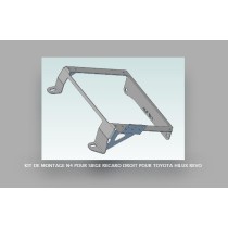 KIT DE MONTAGE POUR SIEGE RECARO POUR TOYOTA HILUX REVO (2016+)