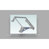 KIT DE MONTAGE POUR SIEGE RECARO POUR TOYOTA HILUX REVO (2016+)