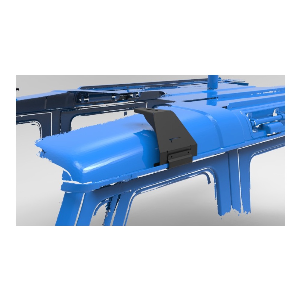 KIT PIEDS DE FIXATION SUR GOUTTIERE SUR BARRE DE TOIT RHINO RACK RECONN - DECK POUR INEOS GRENADIER