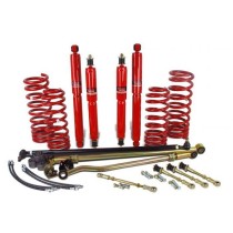 KIT DE SUSPENSION PEDDERS REHAUSSE +80/100MM TARAGE MEDIUM POUR NISSAN PATROL GR Y60/Y61