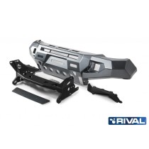 PARE CHOCS AVANT RIVAL EN ALUMINIUM POUR MITSUBISHI L200 2015-2018
