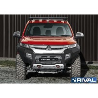 PARE CHOCS AVANT RIVAL EN ALUMINIUM POUR MITSUBISHI L200 A PARTIR DE 2019