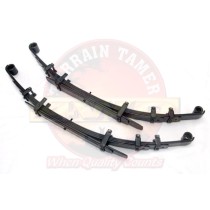 KIT LAMES (AVEC SILENT BLOCS ET BRIDES) ARRIERE TERRAIN TAMER - REHAUSSE +40MM TARAGE AU CHOIX - POUR NISSAN NAVARA D40
