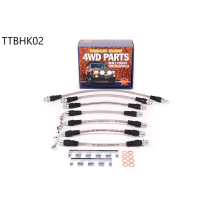 Kit flexibles de frein aviation +50mm TERRAIN TAMER