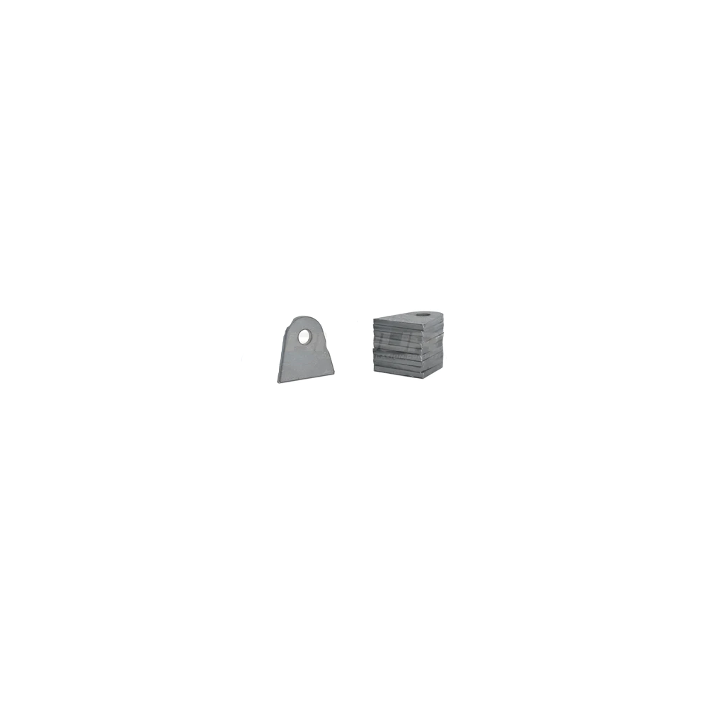 LANGUETTES DE PANNEAU TROU 8 mm - PAQUET DE 6 pièces