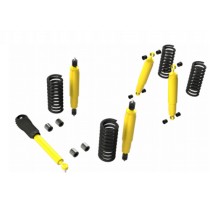 KIT DE SUSPENSION TERRAIN TAMER REHAUSSE +40/50MM POUR NISSAN PATROL Y60 / Y61 CHASSIS LONG (SUR DEMANDE)