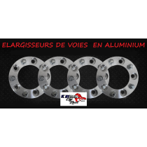 ELARGISSEURS DE VOIES EN ALUMINIUM POUR TOUTES MARQUES(voir dispo en description)