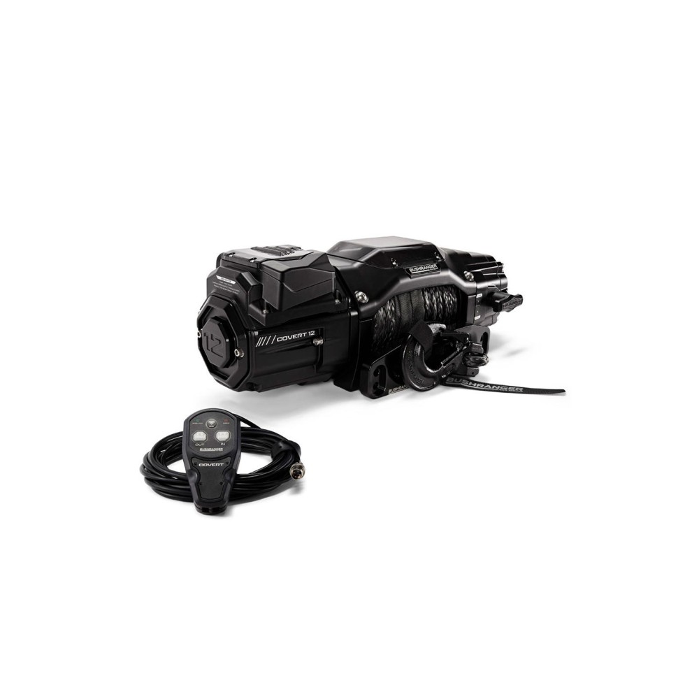 TREUIL ARB 10000-S 12V "BUSHRANGER" COVERT 4536 KG
