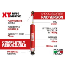 AMORTISSEUR ARRIÈRE XT AUTOMOTIVE "RAID VERSION"  POUR LAND ROVER DEFENDER 90 ET 110