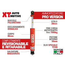 AMORTISSEUR AVANT +6cm AUTOMOBILE XT "VERSION PRO" POUR TOYOTA HDJ 80