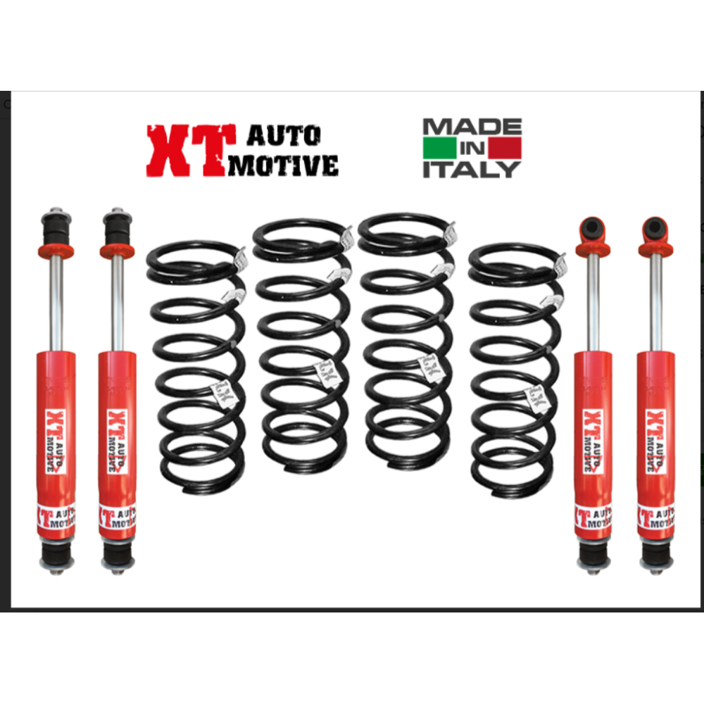 KIT DE LEVAGE XT AUTOMOTIVE + 4/5 CM VERSION PRO POUR LAND ROVER DISCOVERY 200/300TDI KIT DE LEVAGE XT AUTOMOTIVE + 4/5 CM VERSION PRO POUR LAND ROVER DISCOVERY 200/300TDI