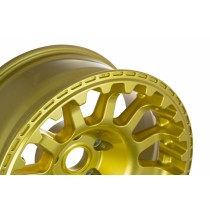 JANTE EVO CORSE ATLAS NK OR 8x17" ET -15 POUR TOYOTA HDJ80 KZJ/KDJ90/95 ET HILUX