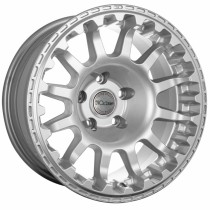 JANTE EVO CORSE ATLAS NK SILVER 8x17" ET -15 POUR TOYOTA HDJ80 KZJ/KDJ90/95 ET HILUX