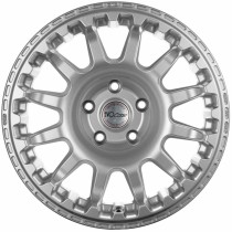 JANTE EVO CORSE ATLAS NK SILVER 8x17" ET -15 POUR TOYOTA HDJ80 KZJ/KDJ90/95 ET HILUX