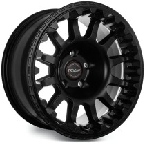 JANTE EVO CORSE ATLAS NK NOIR MAT 8x17" ET -15 POUR TOYOTA HDJ80 KZJ/KDJ90/95 ET HILUX