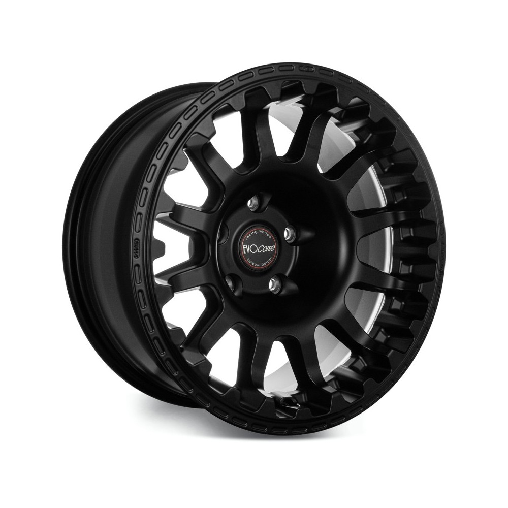JANTE EVO CORSE ATLAS NK NOIR MAT 8x17" ET -15 POUR TOYOTA HDJ80 KZJ/KDJ90/95 ET HILUX JANTE EVO CORSE ATLAS NK NOIR MAT 8x17" ET -15 POUR TOYOTA HDJ80 KZJ/KDJ90/95 ET HILUX
